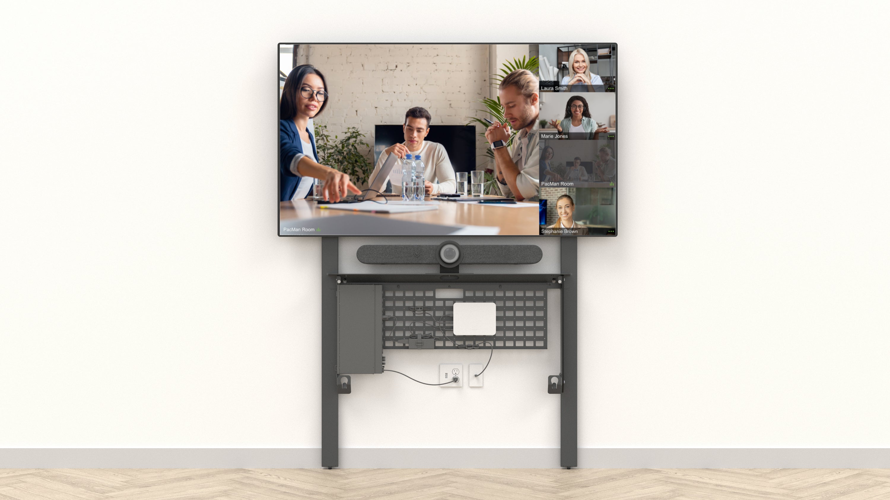 Video Meeting Hub for Heckler AV Wall