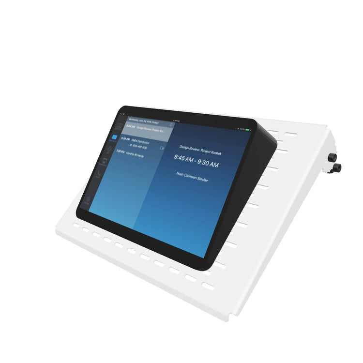 Control Shelf for Heckler AV Cart - Grey White | Commercial Grade Construction