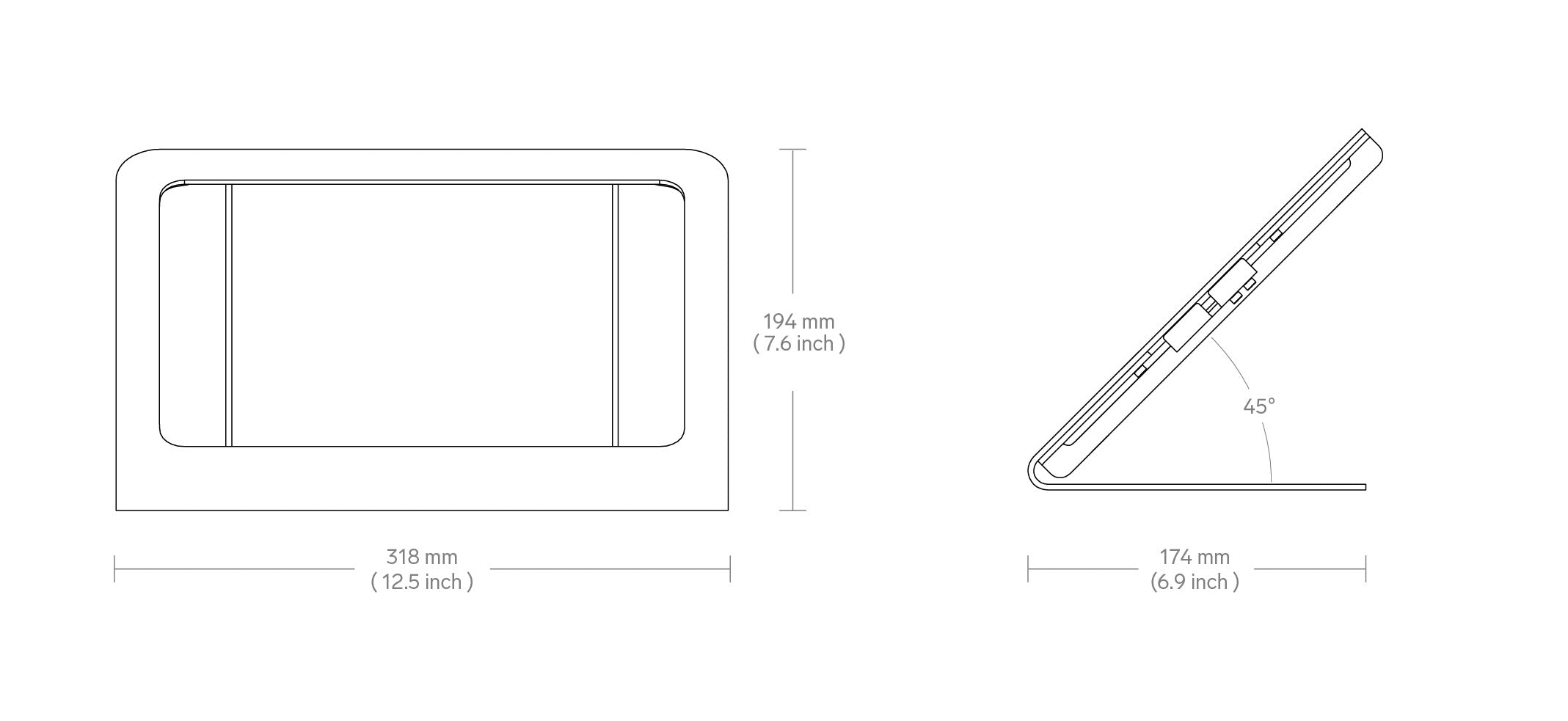 iPad Pro 12.9-inch Stand (3rd 4th 5th and 6th Gen) | Heckler iPad Pro 12.9-inch Stand (3rd 4th 5th and 6th Gen) | Heckler