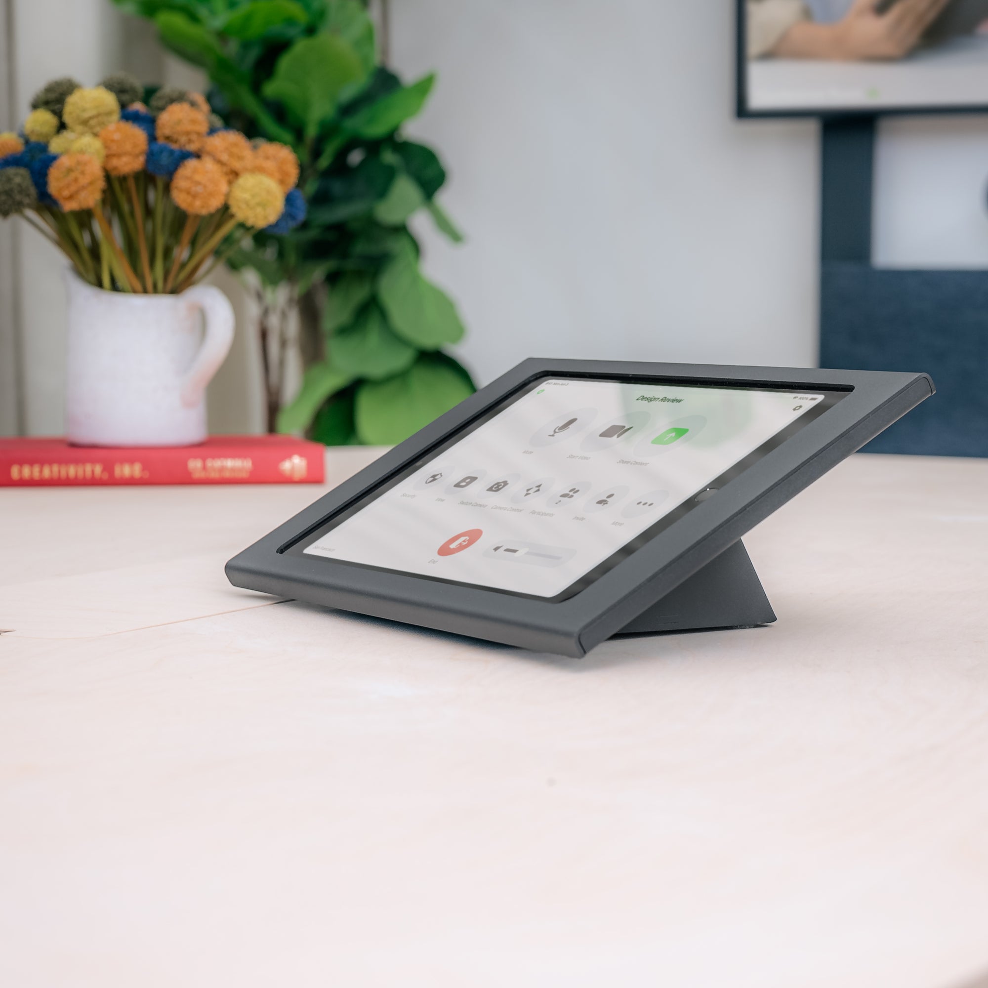 Zoom Rooms Console & Holder for iPad 10.2inch 7th 8th 9th Generation