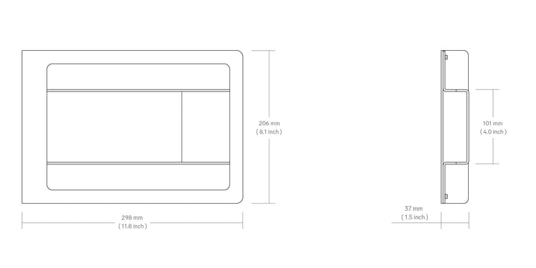 Secure iPad 10.2-inch Enclosure, Room Scheduling