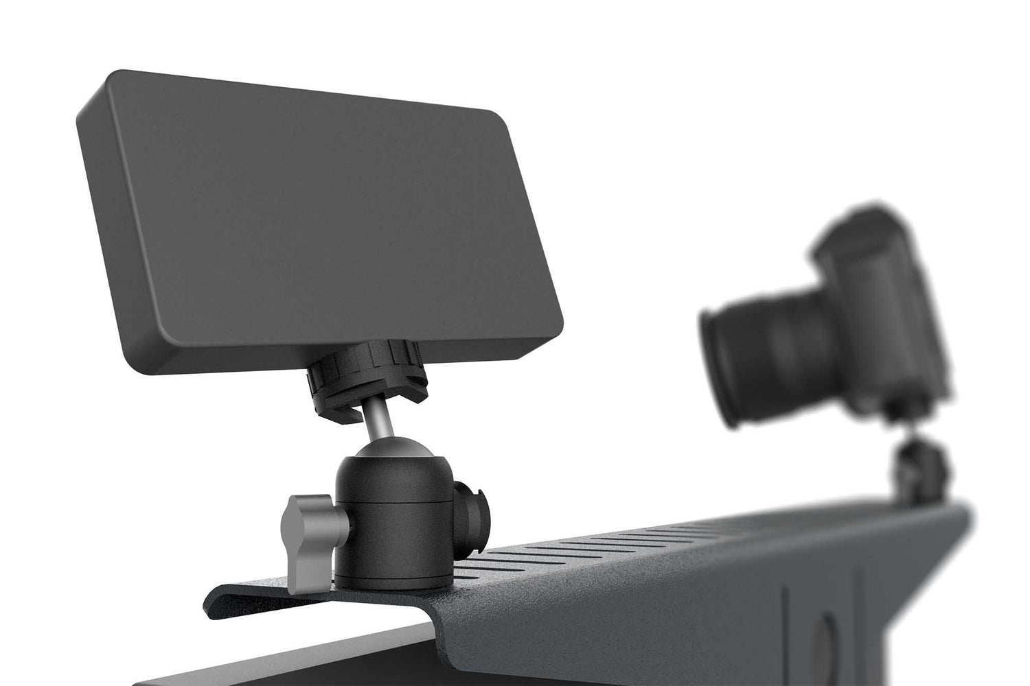 Camera & Video Shelf for Monitor Arms, Video Conferencing & Streaming