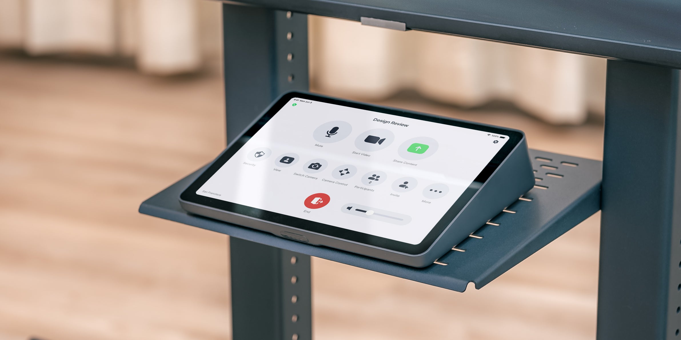 Control Shelf for Heckler AV Cart | Heckler Design Control Shelf for Heckler AV Cart | Heckler Design