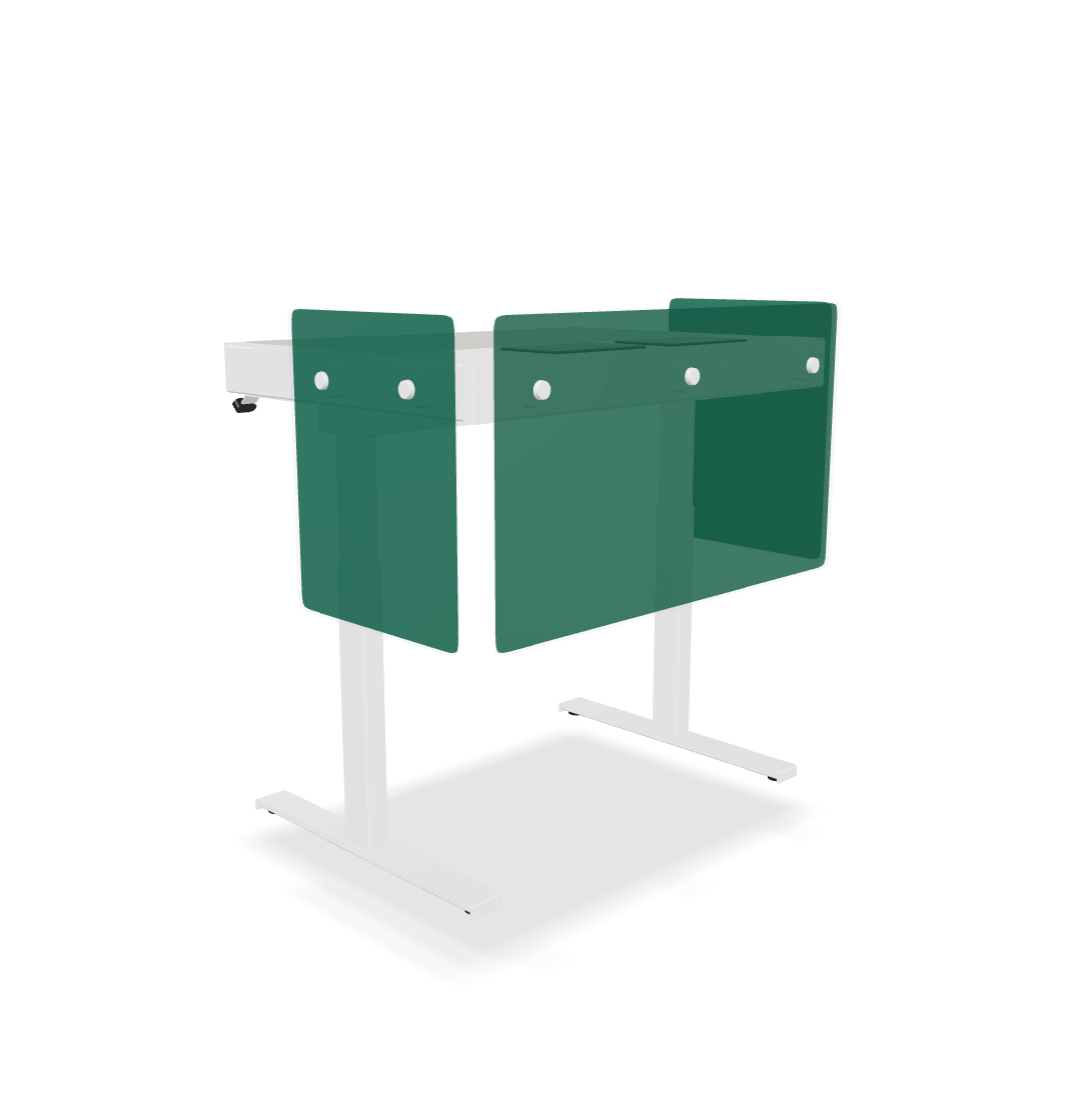 Premium Modesty Panel Set for Heckler Lectern 4U