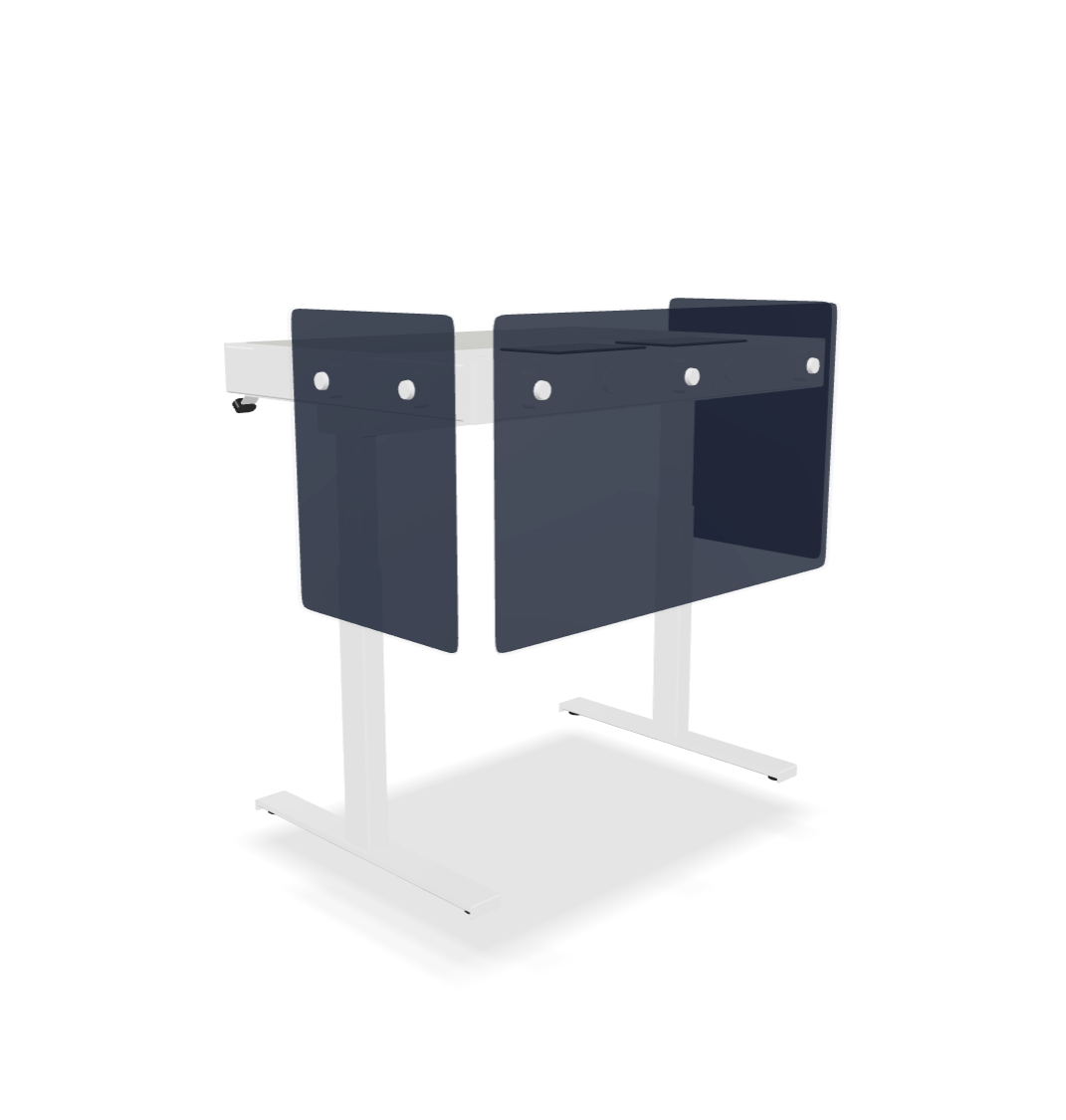 Premium Modesty Panel Set for Heckler Lectern 4U