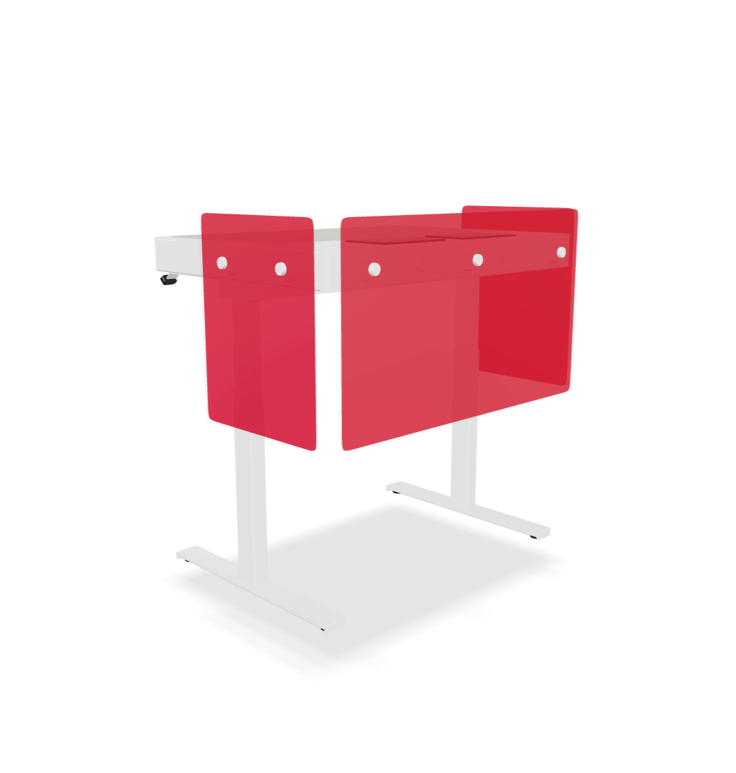 Premium Modesty Panel Set for Heckler Lectern 4U