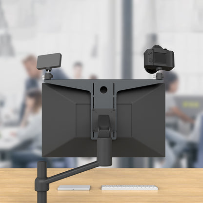 Computer Monitor Desktop Dslr Mount Schertz Overhead Camera Mount